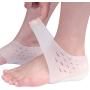 1 Inch Height Increase Insole - Invisible Heel Lift Pads - Silicone Gel Inserts Socks