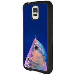 Samsung Galaxy S5 Case, Arowana Shock-Absorption TPU Rubber Bumper Samsung Galaxy S5 Case, Ultra Thin Slim Protective Cover for Samsung Galaxy S5-Black