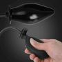 Black Inflatable Anal Plug Expandable Butt Plug With Pump Adult Products Silicone Sex Toys for Women Men Anal Dilator Massager