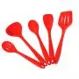 5 Piece Silicone Cook Tools Non-stick Kitchenware DIY Spoon Baking Tools Cooking Spoon Shovel Tool Set Kitchen Helper