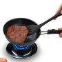 Yuybei-Home Silicone kitchenware 5-Piece Black Silicone Baking Set Durable Silicone Heat Resistant 446°F Seamless Non-Stick Kitchen Mixing Cooking Baking Utensils Nonstick Heat Resistant Tools