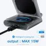 Yootech 15W Fast Wireless Charger with Cooling Fan,15W for LG V30/V35/G8,7.5W Wireless Charging Stand with Adapter Compatible iPhone 11/11 Pro/11 Pro Max/Xs MAX/XR/XS,10W for Galaxy Note10/Note10+/S10