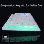 Alimao Special Sales Colorful LED Cool Illuminated Backlit USB Wired PC Rainbow Gaming Keyboard Mouse Set