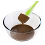 JunbosiKitchenware Kitchenware Set of 5 Non-Stick Kitchen Tools Cooking Shovel Spoons Translucent Silicone Kitchenware