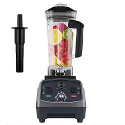 2L Jar Timer Super 2200W Heavy Duty Professional Smart Blender Mixer Juicer Fruit Food Processor Ice Smoothies Crusher,With Extra 3 Parts,Eu Plug