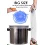 [14pcs] longzon Silicone Stretch Lids (Include 2 Exclusive XXL Size up to 12), Reusable Durable Food Storage Covers for Bowls, Fit Different Sizes & Shapes of Container, Dishwasher & Freezer Safe