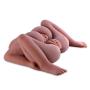 Tan skin Portable Sex Virgin Pussy Ass Masturbator for Male - 3D Realistic Butt for Anal Sex Vagina Fucking Adult Sex Toys for Men Masturbation - Lifelike Sex Doll with 4 entries