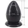 MXJYB Silicone Butt -Pl?g Massage Anales Trainer Kit Back Massage Toys MXJYB (Color : Black)