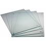 Clever Chef Glass Cutting Board Set | 4 Non Slip Cutting Boards are Shatter-Resistant, Durable, Stain Resistant, Dishwasher Safe | Bundle 4 Pack Contains 4 Rectangle Cutting Boards | 7.75&quot x 11.75&quot