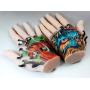 Zombies Soft Silicone Tattoo Practice Hand Fake Skin (Right Hand)