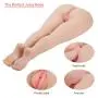 Y-NOT 3D Realistic Silicone Half Sex Doll with Legs, Ass and Feet for Vaginal Anal Sex, Lifelike Adult Toy Male Masturbator