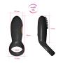 Cock Ring, Sex Toys for Men, Vibrating Cockring Set Sex Toys for Male, Erection Enhancing Penis Ring Vibrator, Better Sex Toy for Erection Enhancing Last Longer Orgasm,Silicone Set for Extra Stimulate