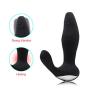 Auonk 16 Modes Silicone Realistic & Safe Material Waterproof Massage Toys(Black008)