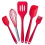 JunbosiKitchenware Kitchenware Baking Kit Set of 5 Silicone Kitchenware Silicone Scraper Cake Tool