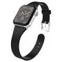 UooMoo Compatible with Apple Watch Band 38mm/40mm/42mm/44mm Series 1/2/3/4/5, Slim Silicone Sport Strap Replacment for 38mm/42mm iWatch1/2/3 40mm/44mm Smart Watch 4 5