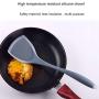 Steak Shovel Silicone Kitchenware Translucent Silicone Shovel Cooking Shovel High Temperature Non-stick Shovel Spatula