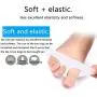 6Pair Silicone Honeycomb Forefoot Pad, Metatarsal Foot Pads, Reusable Pain Relief Cover Breathable Insoles Socks