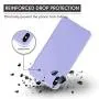 xperg iPhone X Case, iPhone Xs Silicone Case, Slim Liquid Silicone Gel Rubber Shockproof Case Soft Microfiber Cloth Lining Cushion Compatible with Apple iPhone X/XS 5.8" (Clove Purple)