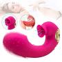 Powerful 7 Sucking Toys, Waterproof Handheld Wand Massager with Heating, Medical Silicone,USB Rechargeable