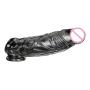 Length Extra Girth Silicone Realistic Sleeve Extension Extender Toy for Men, Couples, 8 inch