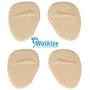 Metatarsal Pads | Metatarsal Pads for Women | Ball of Foot Cushions (2 Pairs Foot Pads) All Day Pain Relief and Comfort One Size Fits Shoe Inserts for Women (Beige)