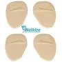 Metatarsal Pads | Metatarsal Pads for Women | Ball of Foot Cushions (2 Pairs Foot Pads) All Day Pain Relief and Comfort One Size Fits Shoe Inserts for Women (Beige)