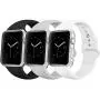 iGK Sport Band Compatible with Apple Watch 38mm 40mm 42mm 44mm, Soft Silicone Sport Strap Replacement Bands for iWatch Apple Watch Series 5, Series 4, Series 3, Series 2, Series 1