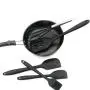 BESTONZON Kitchenware Suit Silicone Pastry Baking Shovel Scraper Brush Whisk Set 5Pcs