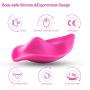 Wireless Remote Silicone Famale Powerful Funny Toy - Muti-Speed Quiet Electric Wearable Vibe Plug