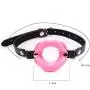 DaynNight Pink Silicone Toy and Leather Strap for Couple