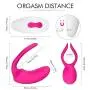 Funny gift Waterproof Vibarating Pěnǐs Ring Rechargeable Massager with 7 Speed Silicone Vibrantions Toy for Men Couples