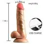 Labibing 7.08 Vǐberating Toys with Heating Design and Strong Suction Cup for Womens Realistic Silicone Toy Labibing