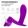 Wearable Wireless Remote Control with 10 Modes Waterproof USB Rechargeable Silicone Toy for Women
