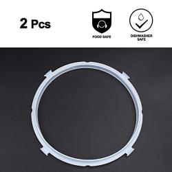 uxcell Silicone Gasket Sealing Ring for MIDEA Electric Pressure Cookers, Sealing Ring Inner Diameter - 8.7 Inch, Fits 5/6 QT Models, Set of 2