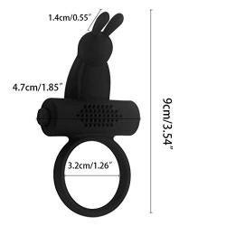 YOYOHOT Vibranting Ring Pennis Rings Vibrantor for Women Men Male Six Toys Silicone Rabbit Cllitoral Stimulator