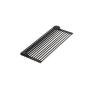 Roll-Up Dish Drying Rack - Over The Sink Dish Drying Rack - Easy to Store/Foldable - Black, Large, 20.5 x 12.6 x 0.3 Inches