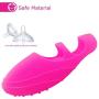 BEISHIDAR Mini Pocket Finger Ví-bratórs New Product Finger Vibration Relaxation Product Ms. Fun Toy - Portable Soft Silicone Mini Finger Vibrator Dancer Shoes Shape Massage
