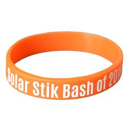 Reminderband Silicone Wristbands - 100 Pack - Personalized Customizable Rubber Bracelets - Customized for Motivation, Events, Gifts, Support, Causes, Fundraisers, Awareness - Men, Women