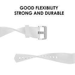 Hanlesi Bands Compatible with Fitbit Charge 2, Soft Silicone Breathable Fashion Sport Strap for Fit bit Charge2 Replacement Original Accessory