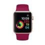 NUKELOLO Sport Band Compatible with Apple Watch 38MM 40MM 42MM 44MM,Soft Silicone Replacement Strap Compatible for Apple Watch Series 5/4/3/2/1