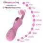 ZCXZY Relax Deep Tissue Massage T-Shirt 12-Frequency Vibration Sucking USB Charging Suction Silicone Female Toy Portable Beginner Stimulator