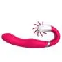 Rechargeable Handheld Massager Wireless Powerful But Quiet Medical Silicone Different Frequency Vibranting & Sucking Toys Waterproof Wand with Sucking Function