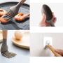 Kitchen Utensils,silicone Kitchenware Silicone Spatula Set Non-stick Heat-resistant Cooker Kitchen Gadget Kitchen Tool-gray 32cm(12.6inch)