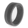 BULZi Wedding Bands, Massaging Comfort Fit Premium Silicone Ring with Airflow, Men’s and Women’s Rings, Breathable Flexible Work Safety Design