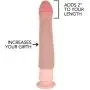 Silicone 2" Penis Extension - Realistic Cock Extender with Veins and Lifelike Tip