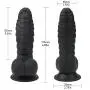 Realistic Anal Dildo with Strong Suction Cup for Beginners, Odorless Silicone Penis Masturbation Tools Adult Sex Toy for Women Vaginal G-spot and Anal Play，6.9 inch