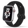YC YANCH Compatible for Apple Watch Band 38mm 40mm 42mm 44mm,Soft Silicone Sport Band Replacement Wrist Strap Compatible for iWatch Apple Watch Series 4/3/2/1,Nike+,Sport,Edition, S/M M/L Size
