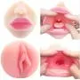 ZHMEQ 2 in 1 Pocket Pussy Smooth Silicone Doll Males T`oys Touch and Feeling Sucking Fun Toy for Adults Party Best Gift