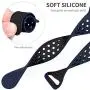 Bravely klimbing Compatible with Apple Watch Band 44mm 42mm 40mm 38mm, Soft Silicone iWatch Bands Replacement Sport Bands for iWatch Series 5 4 3 2 1 for Men and Women S/M M/L