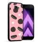 Samsung Galaxy A5 2017 Case,Flexible Soft TPU Cover Shell,Slim Silicone Black Rubber Non-Slip Durable Design Protective Phone Case for Samsung Galaxy A5 2017 -Biscuits